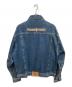 ROCA WEAR (ロカウェア) 古着ジップアップ デニムジャケット ブルー サイズ:表記無し：6000円