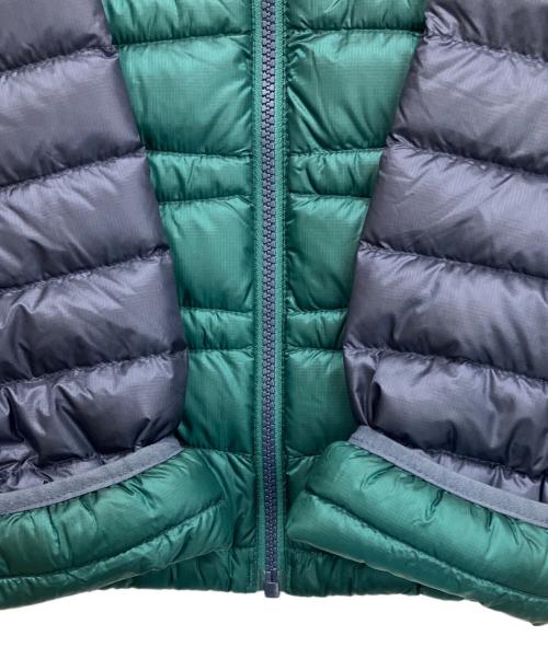L.L.Bean（エルエルビーン）L.L.Bean (エルエルビーン) ダウンジャケット ネイビー×グリーン サイズ:XLの古着・服飾アイテム
