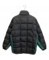Timberland (ティンバーランド) 90S ダウンジャケット ブラック×グリーン サイズ:L：6000円