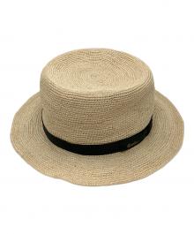 BORSALINO（ボルサリーノ）の古着「ストローハット」｜ベージュ