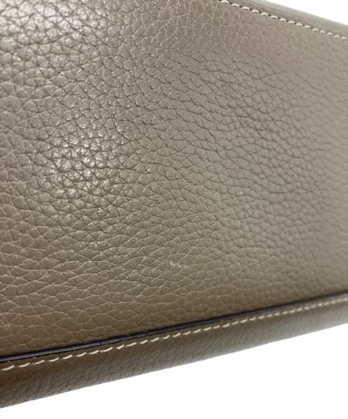 CELINE（セリーヌ）CELINE (セリーヌ) ラージフラップウォレット 長財布 ブラウンの古着・服飾アイテム