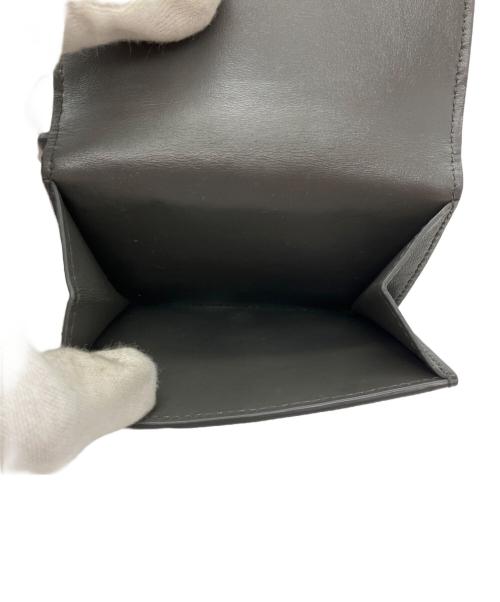 BOTTEGA VENETA（ボッテガベネタ）BOTTEGA VENETA (ボッテガベネタ) イントレチャートミニウォレット グレーの古着・服飾アイテム