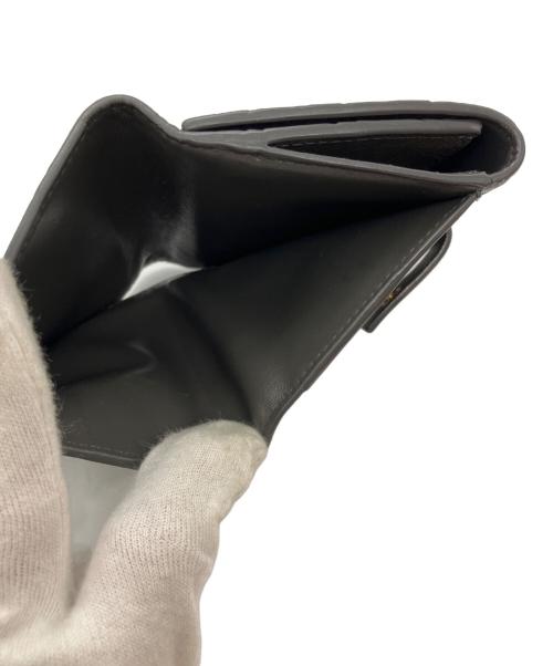 BOTTEGA VENETA（ボッテガベネタ）BOTTEGA VENETA (ボッテガベネタ) イントレチャートミニウォレット グレーの古着・服飾アイテム