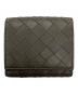 BOTTEGA VENETA（ボッテガベネタ）の古着「イントレチャートミニウォレット」｜グレー