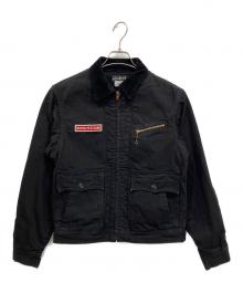 freewheelers（フリーホイーラーズ）の古着「SCREAMING SKULL GARAGE WORKER JACKET」｜ブラック