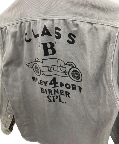 freewheelers（フリーホイーラーズ）FREEWHEELERS (フリーホイーラーズ) ”1947 Birner RILEY4 PORT SPECIAL” Gemsa グレー サイズ:15の古着・服飾アイテム