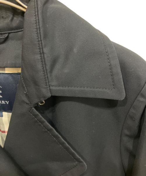 BURBERRY LONDON（バーバリーロンドン）BURBERRY LONDON (バーバリーロンドン) 裏ノバチェックトレンチコート ブラック サイズ:38の古着・服飾アイテム