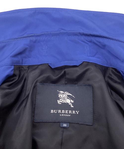 BURBERRY LONDON（バーバリーロンドン）BURBERRY LONDON (バーバリーロンドン) トレンチコート ブルー サイズ:38の古着・服飾アイテム