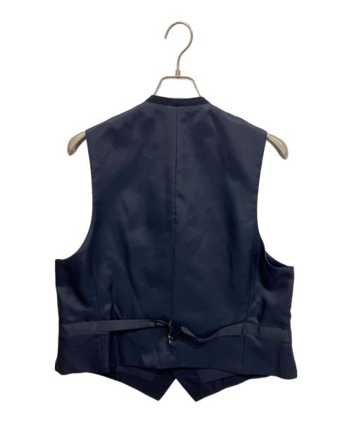 Burberry's（バーバリーズ）Burberry's (バーバリーズ) ウール 3ピースセットアップスーツ ネイビー サイズ:180BE7の古着・服飾アイテム