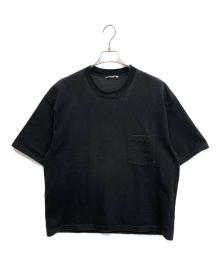 AURALEE（オーラリー）の古着「STAND-UP TEE/スタンドアップ ティー」｜ブラック