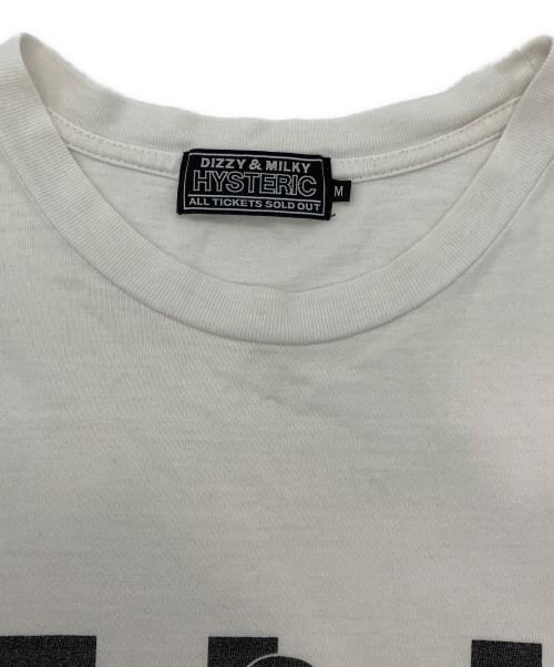 Hysteric Glamour（ヒステリックグラマー）Hysteric Glamour (ヒステリックグラマー) THINK HYS Tシャツ ホワイト サイズ:Mの古着・服飾アイテム