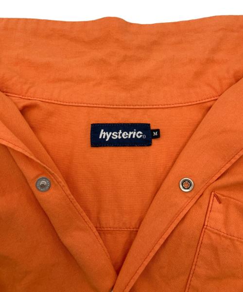 Hysteric Glamour（ヒステリックグラマー）Hysteric Glamour (ヒステリックグラマー) LAID BACK エンジニアシャツ オレンジ サイズ:Mの古着・服飾アイテム