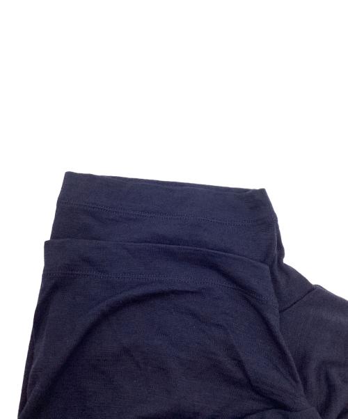 SLOANE（スローン）SLOANE (スローン) 72番手双糸ウォッシャブルウール天竺半袖ドレスポロシャツ ネイビー サイズ:5の古着・服飾アイテム