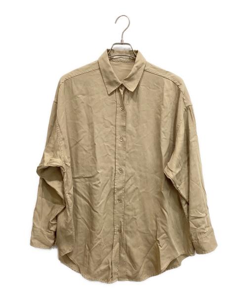 Plage（プラージュ）Plage (プラージュ) プレーンシャツ ベージュ サイズ:Freeの古着・服飾アイテム