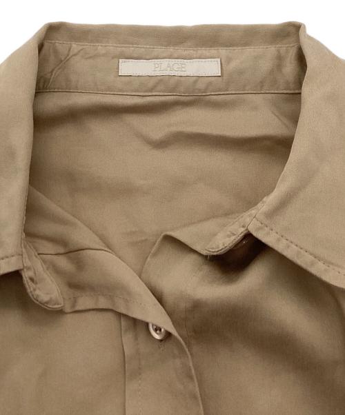 Plage（プラージュ）Plage (プラージュ) プレーンシャツ ベージュ サイズ:Freeの古着・服飾アイテム