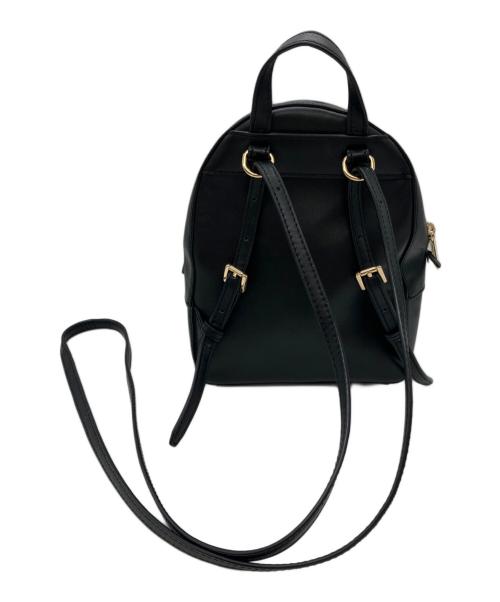 MICHAEL KORS（マイケルコース）MICHAEL KORS (マイケルコース) Extra-Small Pebbled Leather Convertible Backpack ブラックの古着・服飾アイテム