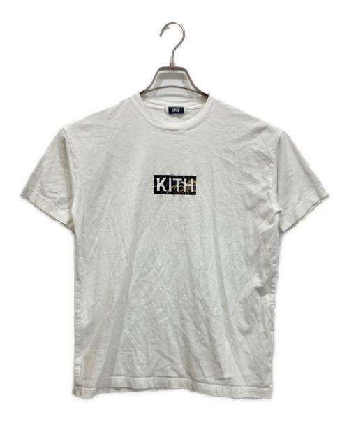 KITH（キス）KITH (キス) ロゴTEE ホワイト サイズ:Sの古着・服飾アイテム