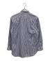 PLAY COMME des GARCONS (プレイコムデギャルソン) Stripe Shirt With Black Emblem Pattern A ストライプシャツ ホワイト×ブルー サイズ:M：16000円