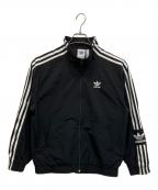 adidasアディダス）の古着「LOCK UP TRACK TOP トラックジャケット」｜ブラック
