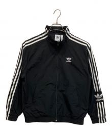 adidas（アディダス）の古着「LOCK UP TRACK TOP トラックジャケット」｜ブラック