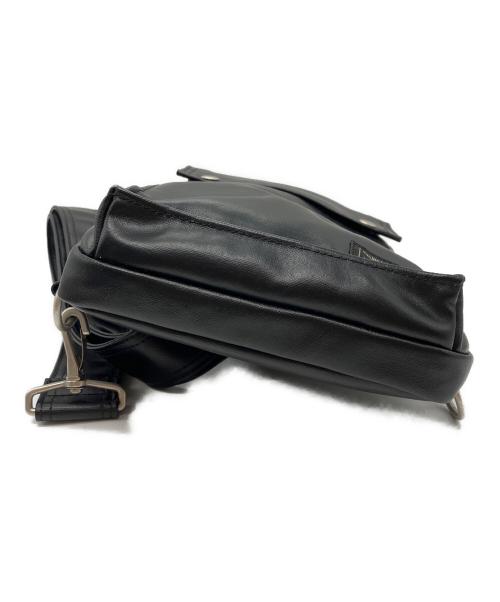 PORTER（ポーター）PORTER (ポーター) FREE STYLE  SLING SHOULDER BAG ボディーバッグ ブラックの古着・服飾アイテム