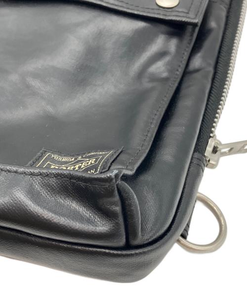 PORTER（ポーター）PORTER (ポーター) FREE STYLE  SLING SHOULDER BAG ボディーバッグ ブラックの古着・服飾アイテム