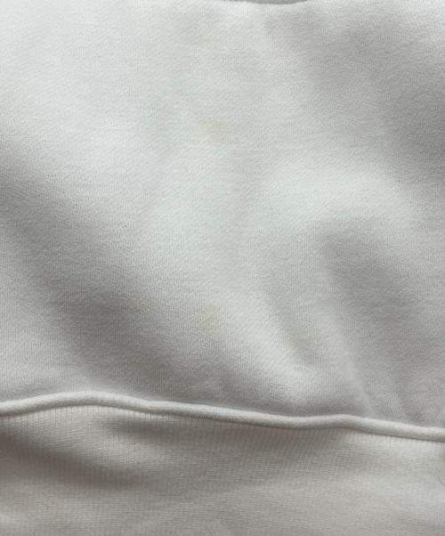stussy（ステューシー）stussy (ステューシー) ロゴパーカー ホワイト サイズ:Lの古着・服飾アイテム
