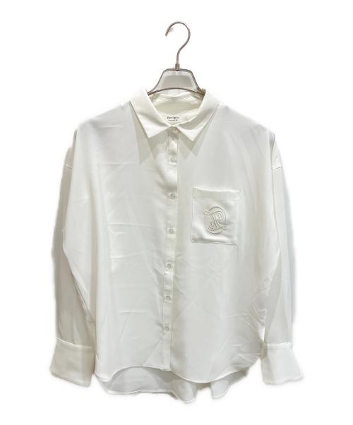 HER LIP TO（ハーリップトゥ）Her lip to (ハーリップトゥ) Comfort Oversized Shirt ホワイト サイズ:freeの古着・服飾アイテム