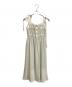 HER LIP TO（ハーリップトゥ）の古着「Verona Tweed Long Dress」｜アイボリー