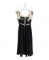 HER LIP TO（ハーリップトゥ）の古着「Verona Tweed Long Dress」｜ブラック