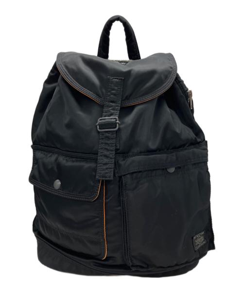 PORTER（ポーター）PORTER (ポーター) TANK RUCKSACK リュック ブラックの古着・服飾アイテム