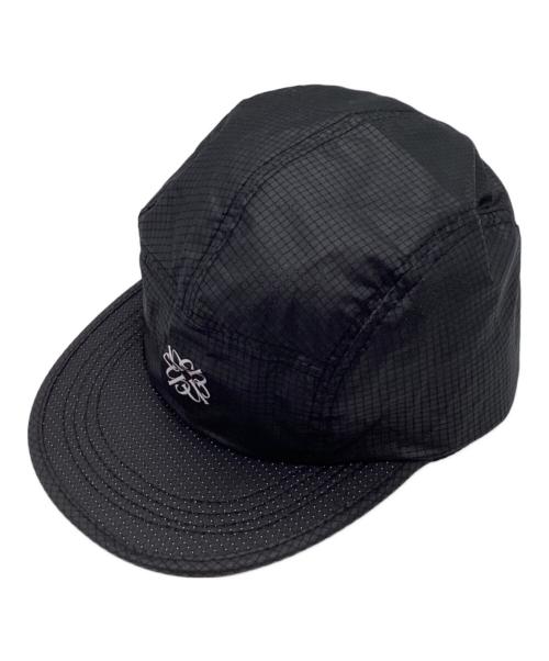 charbon（シャルボン）charbon (シャルボン) 5PANEL RUNNING CAP キャップ ブラック サイズ:freeの古着・服飾アイテム