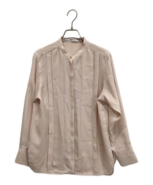 BEIGE（ベイジ）BEIGE (ベイジ) STOW フロントタックブラウス ピンク サイズ:4の古着・服飾アイテム