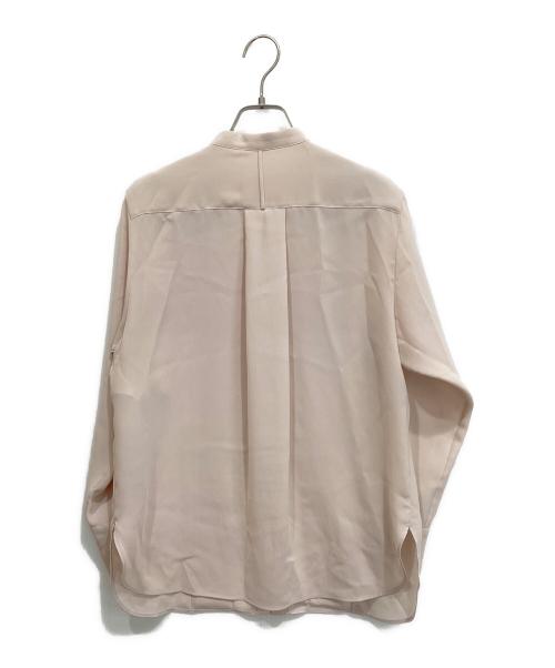 BEIGE（ベイジ）BEIGE (ベイジ) STOW フロントタックブラウス ピンク サイズ:4の古着・服飾アイテム