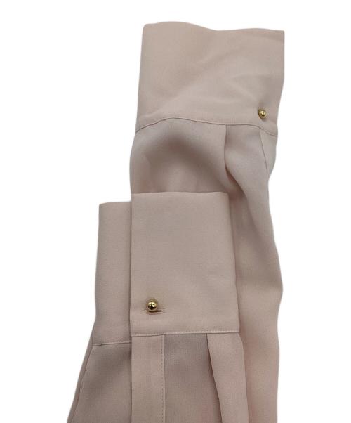 BEIGE（ベイジ）BEIGE (ベイジ) STOW フロントタックブラウス ピンク サイズ:4の古着・服飾アイテム