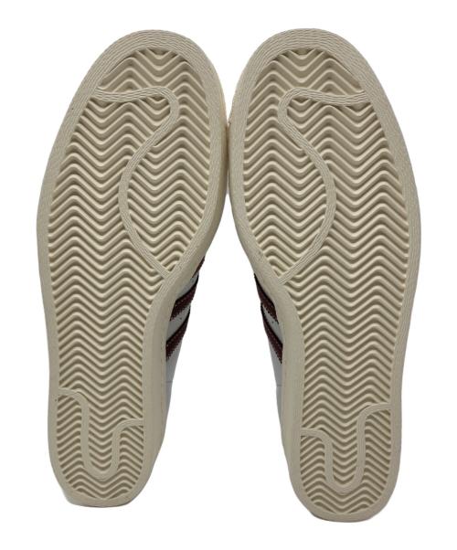 adidas（アディダス）adidas (アディダス) スーパースター 80 ADV SUPERSTAR 80 ADV スニーカー ブラウン×ホワイト サイズ:29の古着・服飾アイテム