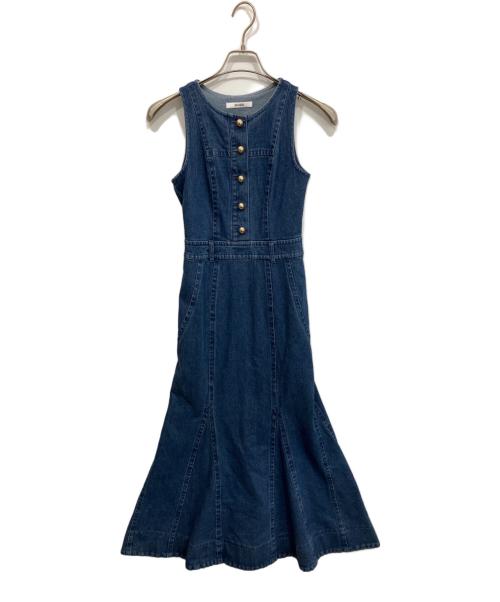 Snidel（スナイデル）Snidel (スナイデル) アメスリデニムワンピース ブルーの古着・服飾アイテム