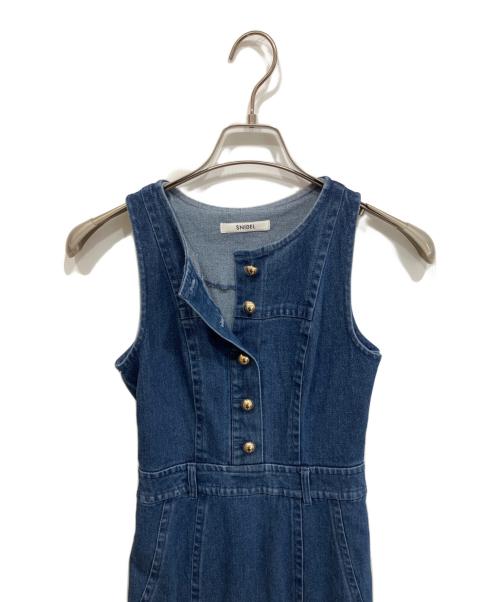 Snidel（スナイデル）Snidel (スナイデル) アメスリデニムワンピース ブルーの古着・服飾アイテム