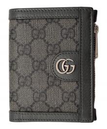 GUCCI（グッチ）の古着「オフィディア GGスプリーム ウォレット 財布」｜グレー