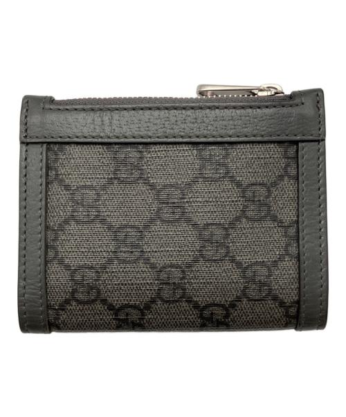 GUCCI（グッチ）GUCCI (グッチ) オフィディア GGスプリーム ウォレット 財布 グレーの古着・服飾アイテム
