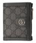 GUCCI（グッチ）の古着「オフィディア GGスプリーム ウォレット 財布」｜グレー