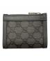 GUCCI (グッチ) オフィディア GGスプリーム ウォレット 財布 グレー：35000円
