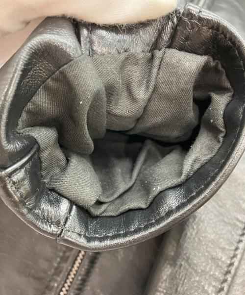 Schott（ショット）Schott (ショット) 641HH ホースハイド シングル レザージャケット ブラック サイズ:38の古着・服飾アイテム