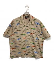 Columbia×BEAMS（コロンビア×ビームス）の古着「26SS 別注PFG オープンカラーシャツ」｜ベージュ