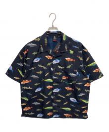 Columbia×BEAMS（コロンビア×ビームス）の古着「26SS 別注PFG オープンカラーシャツ」｜ブラック