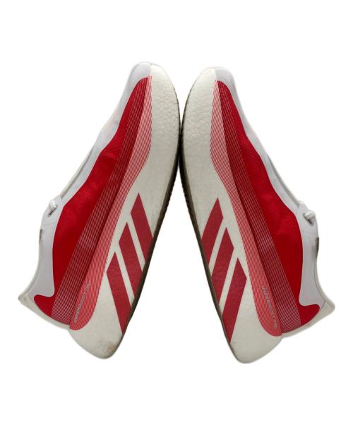 adidas（アディダス）adidas (アディダス) HYPERBOOST EDGE M ローカットスニーカー ホワイト×レッド サイズ:27.5の古着・服飾アイテム