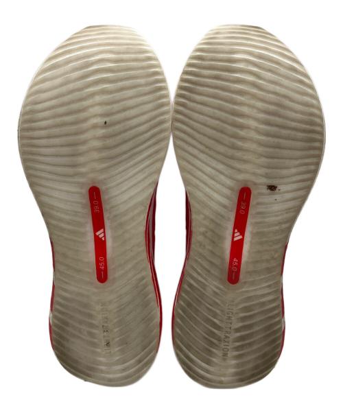 adidas（アディダス）adidas (アディダス) HYPERBOOST EDGE M ローカットスニーカー ホワイト×レッド サイズ:27.5の古着・服飾アイテム