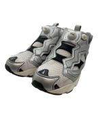 REEBOK×BEAMSリーボック×ビームス）の古着「別注INSTAPUMP FURY スニーカー」｜シルバー×ブラック