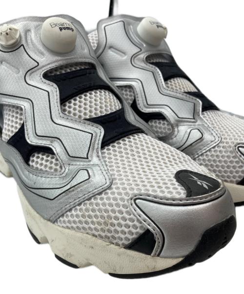 REEBOK（リーボック）REEBOK (リーボック) BEAMS (ビームス) 別注INSTAPUMP FURY スニーカー シルバー×ブラック サイズ:27の古着・服飾アイテム
