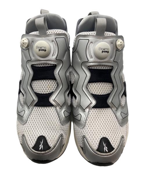 REEBOK（リーボック）REEBOK (リーボック) BEAMS (ビームス) 別注INSTAPUMP FURY スニーカー シルバー×ブラック サイズ:27の古着・服飾アイテム